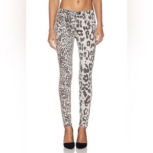 Hudson Jeans Skinny Nico Jeans Size 25 Leopard Print